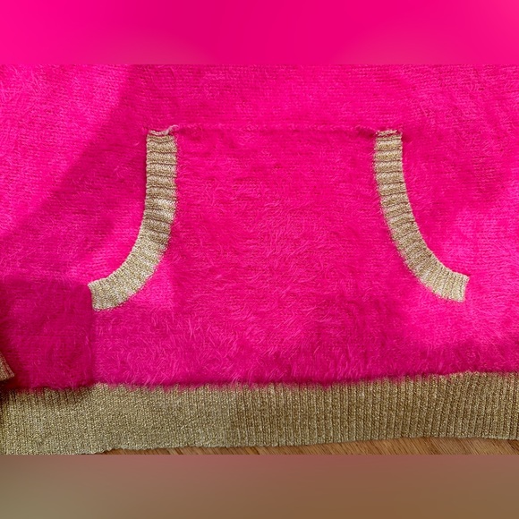 Juicy Couture Pink & Gold Knit Sweater - Picture 5 of 5